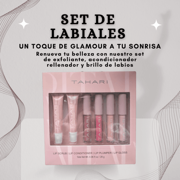 Exclusivo set de labiales